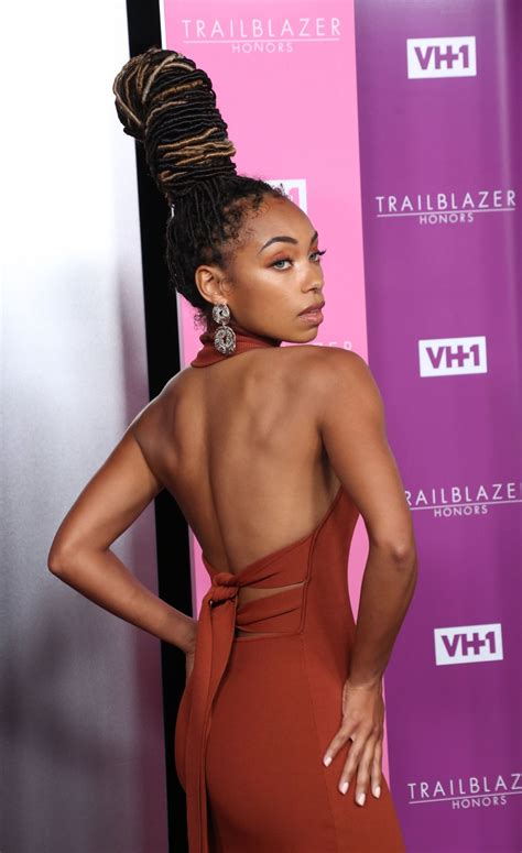 Logan Browning - HawtCelebs
