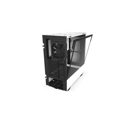 Gabinete Nzxt H I Compact Blanco Mate Media Torre Itx Atx Cristal