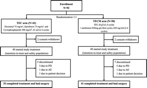 Neoadjuvant Docetaxel Epirubicin And Cyclophosphamide With Or Without