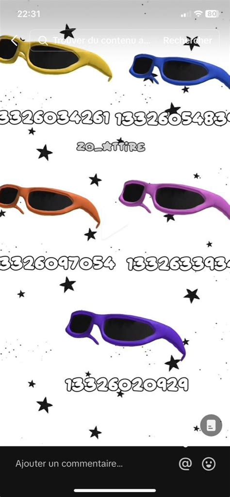 Glasses Codes Nel 2024 Occhiali Roblox