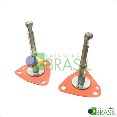 Par De Diafragma Desafogador Original Brosol Para Carburador Solex H 32