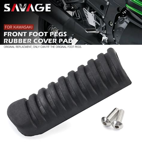 Apoio para os pés pé peg capa de borracha para kawasaki z900rs z750