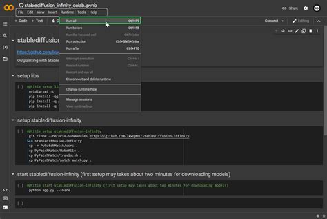 How To Use Stable Diffusion Infinity For Outpainting Colab