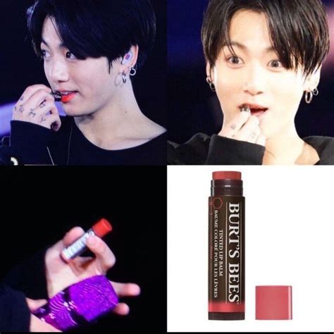 Is Me D Bts Makeup Burts Bees Tinted Lip Balm Korean Lip Tint