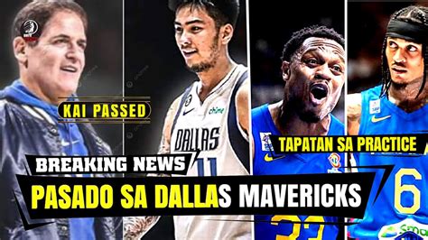 Pasado Si Kai Sotto Sa Dallas Ayon Kay Mark Cuban Clarkson At