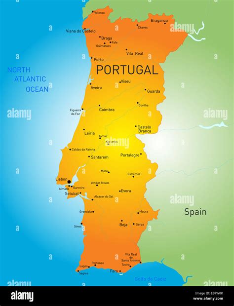 Aveiro portugal map hi-res stock photography and images - Alamy