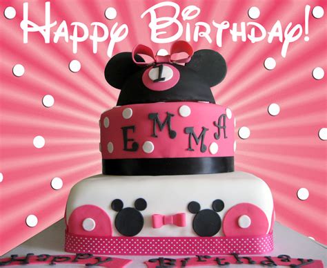 Minnie Mouse Birthday Cake