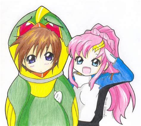 Kira X Lacus By Elielie On Deviantart