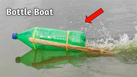 World S Simplest Bottle Boat How To Make Plastic Bottle Boat Youtube