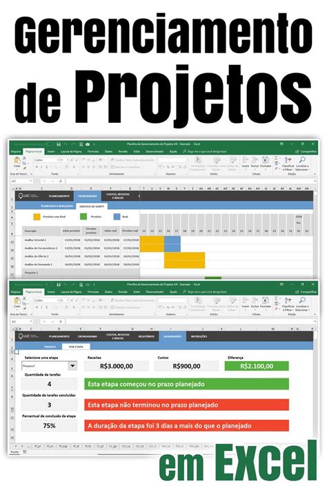 Planilha De Gerenciamento De Projetos Em Excel Luz Prime Hot Sex Picture