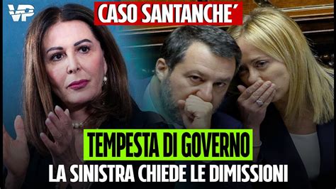 POLITICA Santanché M5s chiede le dimissioni e fa pressing a Meloni