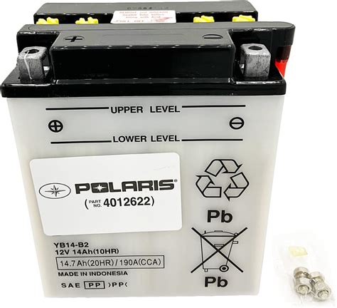 Amazon Polaris 4012622 Dry Without Acid 14AH Battery RZR Ranger