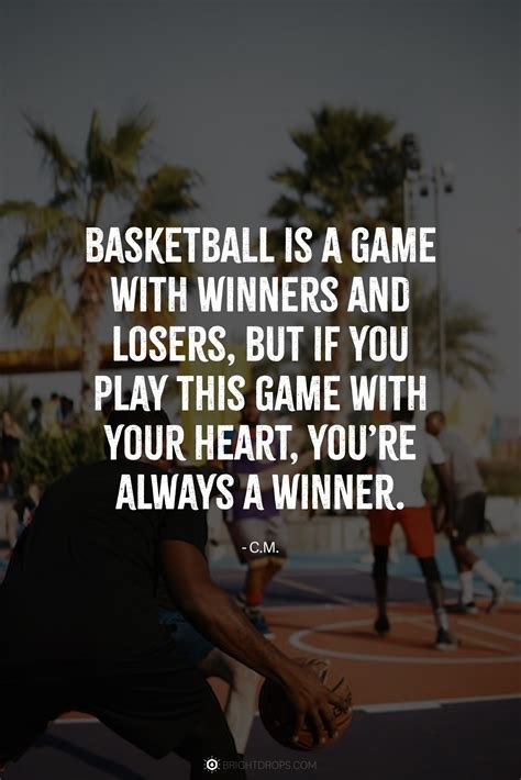 107 Most Inspirational Basketball Quotes - Bright Drops