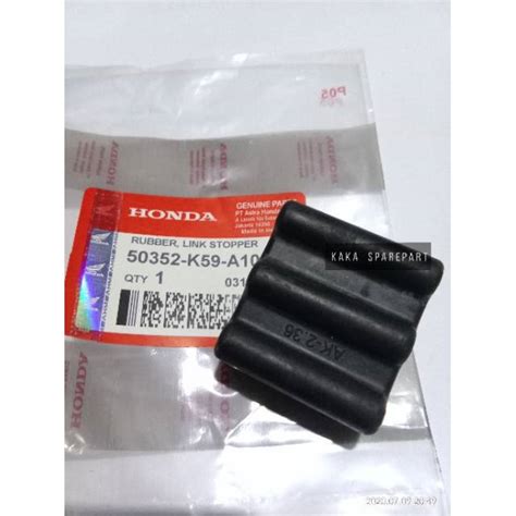 Jual RUBBER LINK STOPPER BANTALAN KARET STANDAR DUA HONDA VARIO BEAT