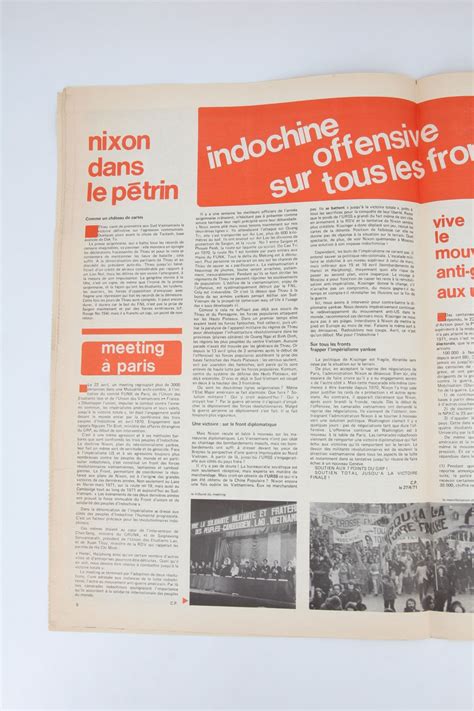 KRIVINE Rouge Hebdomadaire De La Ligue Communiste N155 1er Mai