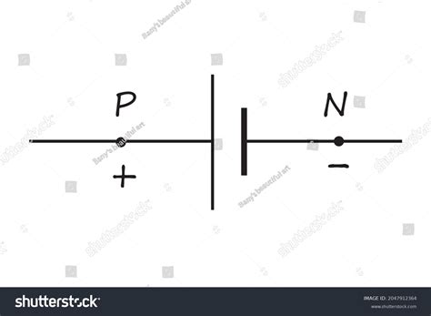 Standard Symbol Battery Vector Stock Vector (Royalty Free) 2047912364 ...