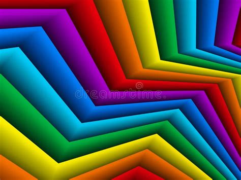 Fondo Abstracto Ondulado Del Arco Iris Brillante Ejemplo Del Vector