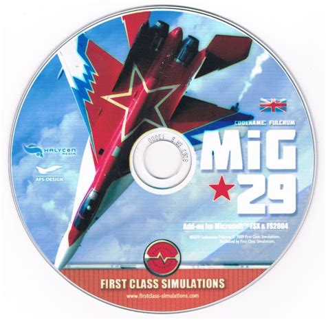 MiG 29 Codename Fulcrum Cover Or Packaging Material MobyGames