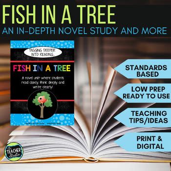 Fish in a Tree Novel Study by The Teacher Studio | TpT