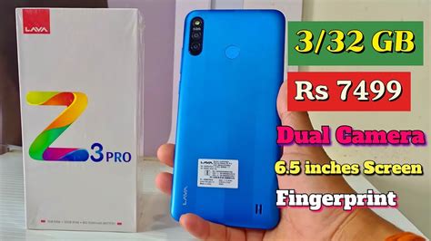 Lava Z3 Pro Unboxing First Look Review Details Specifications