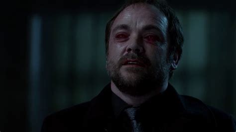 Crowley Supernatural Red Eyes