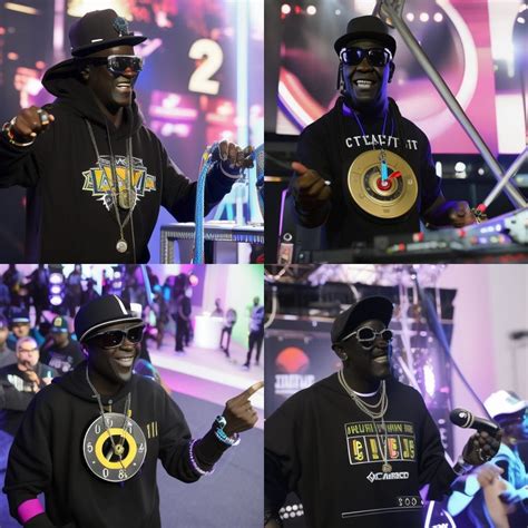 flava flav hosts  electrifying beat competition wearing  iconic
