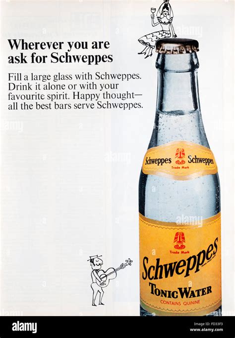 Schweppes Tonique Eau Banque De Photographies Et Dimages à Haute