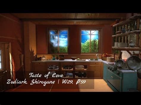 Final Fantasy Xiv Housing Design Overlook Taste Of Love Youtube