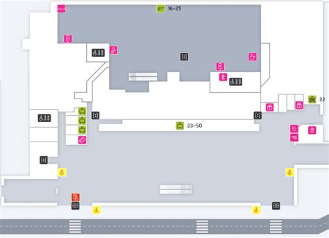 Katowice Airport Terminal Map (2024) - All Maps