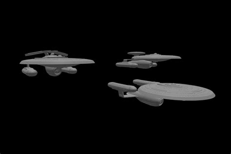 Free Stl File Ambassador Class Star Trek Starship Parts Kit Expansion 17 ⭐ ・3d Printable Model