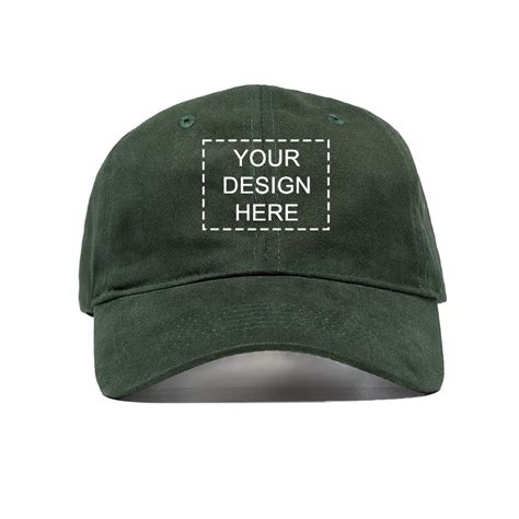 Personalized Baseball Cap Forest Green