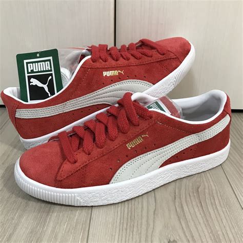 ヤフオク 新品タグ付 PUMA SUEDE VTG RED CLYDEプーマ ス