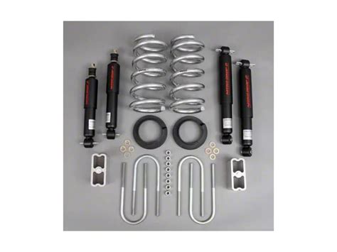 Belltech Dakota Lowering Kit With Nitro Drop Ii Shocks 4 Inch Front 4 Inch Rear 809nd 89 90