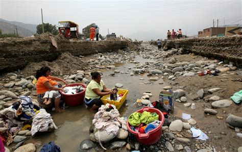 Abnormal El Nino In Peru Unleashes Deadly Downpours More Flooding Seen