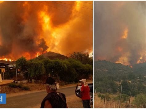 Onemi Pide Evacuar Cinco Sectores De La Comuna De Quilpué Por Incendio