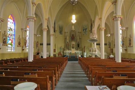 Solve The Interior Of St Bede S Catholic Church In Kelly Kansas