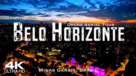 BELO HORIZONTE 2023 Drone Aerial 4K Minas Gerais Brazil Brasil