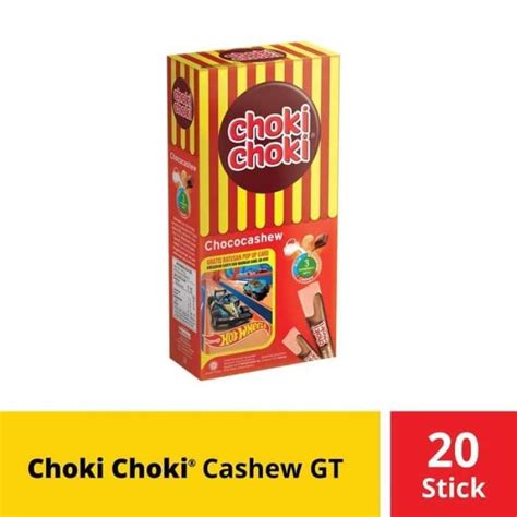 Jual Choki Choki Pasta Chococashew Coklat 1 Box Isi 20 Stick X 10gr Di