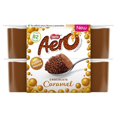 Aero Chocolate Caramel Mousse | Ocado