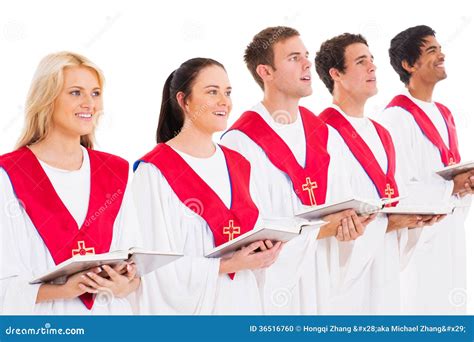 Church choir singing stock photo. Image of friends, girls - 36516760