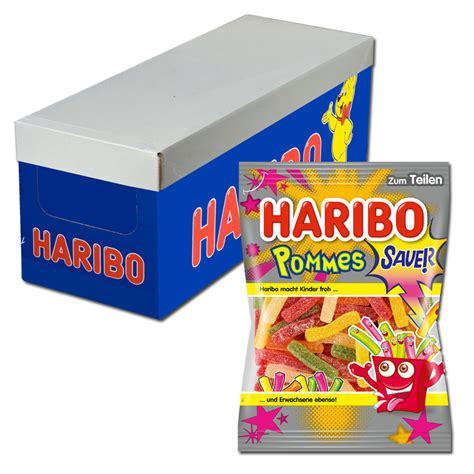 Haribo Pommes Sauer Fruchtgummi Beutel Je G S Igkeiten