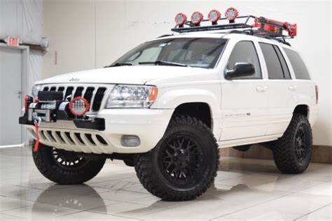 CUSTOM JEEP GRAND CHEROKEE LIMITED AWD LIFTED SUNROOF NEW TIRES TOW ...