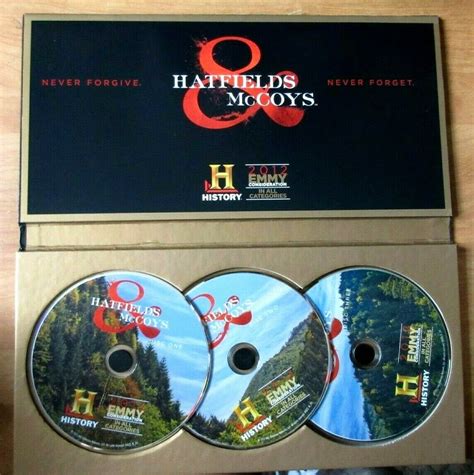 Rare Fyc Dvd Hatfields Mccoys Rare Emmy Disc Box Set Booklet