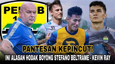 TERUNGKAPALASAN BOJAN HODAK REKRUT STEFANO BELTRAME KEVIN RAY