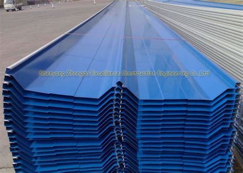 Long Span Color Coated Metal Corrugated Roofing Sheets PPGI Roof