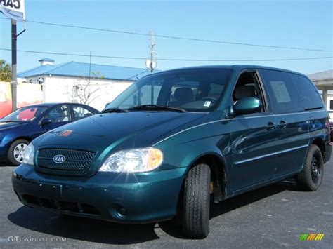 Dark Green Emerald Metallic Kia Sedona Lx Photo