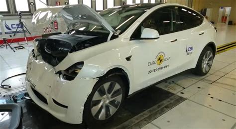 Tesla Model Y 5 étoiles Au Crash Test Euro Ncap