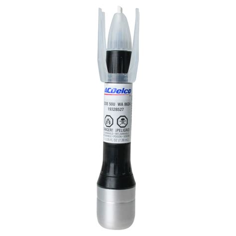 Touch Up Paint Pen Brush Summit Olympic White Gaz With Clear Coat For