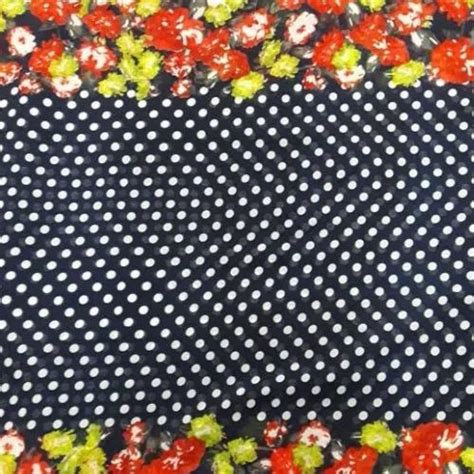 Printed Creap Floral Print Crepe Fabric Packaging Type Lump At Rs 35