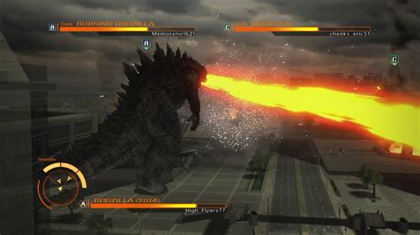 Godzilla Ps4 Godzilla 2014 Vs Burning Godzilla And Heisei Godzilla Youtube